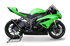 Picture of HYDROFORM BLACK SLIP ON KAWASAKI NINJA 600 ZX-6R 2009-2016