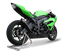 Picture of HYDROFORM BLACK SLIP ON KAWASAKI NINJA 600 ZX-6R 2009-2016