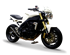 Immagine di TERMINALE HYDROFORM BLACK PER TRIUMPH SPEED TRIPLE 1050 2005-2006