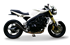 Immagine di TERMINALE HYDROFORM BLACK PER TRIUMPH SPEED TRIPLE 1050 2005-2006