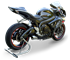 Picture of HP CORSE APPROVED STAINLESS STEEL HYDROFORM SLIP ON EXHAUST FOR SUZUKI GSX R 600 750 2006-2007