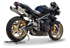 Immagine di TERMINALE DOPPIO HYDROFORM SATIN TRIUMPH STREET TRIPLE 675 2007-2012