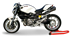 Immagine di COPPIA TERMINALI HYDROFORM BLACK DUCATI MONSTER 696/769/1100 2008-2015
