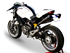Immagine di DOPPIO SCARICO HYDROFORM BLACK DUCATI MONSTER 696/769/1100 08-14
