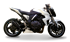 Immagine di TERMINALE HYDROFORM BLACK RACCORDO CATALITICO PER HONDA CB 1000R 2008-2016