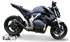 Immagine di TERMINALE HYDROFORM BLACK CERAMIC RACCORDO NON CATALITICO PER HONDA CB 1000 R 2008-2016
