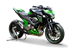 Immagine di TERMINALE HYDROFORM ACCIAIO CLACK CERAMIC KAWASAKI Z800 E 2013-2016