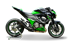 Picture of HYDROFORM BLACK SLIP ON KAWASAKI Z800e 2013-2016