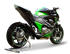 Immagine di TERMINALE HYDROFORM ACCIAIO CLACK CERAMIC KAWASAKI Z800 E 2013-2016