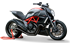 Immagine di DOPPIO TERMINALE RACING HYDROFORM FACTORY LINE BLACK PER DUCATI DIAVEL 1200 2011-2016