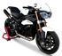 Immagine di TERMINALE EVO 260 A304 BLACK TRIUMPH SPEED TRIPLE 11-14 DOPPIO ALTO