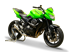 Immagine di TERMINALE HYDROFORM ACCIAIO SATINATO KAWASAKI Z 750 2007-2014