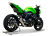 Immagine di TERMINALE HYDROFORM ACCIAIO SATINATO KAWASAKI Z 750 2007-2014