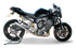 Immagine di TERMINALE HYDROFORM IN ACCIAIO INOX RACCORDO CATALIZZATO PER YAMAHA FZ1 / FZ1 FAZER 2006-2016