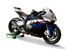 Picture of HP CORSE APPROVED EVOXTREME 260 STAINLESS STEEL SLIP ON WITH CARBON END CAP FOR BMW S1000 R/RR 2009-2014