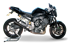 Immagine di TERMINALE HYDROFORM BLACK CERAMIC RACCORDO NON CATALITICO PER YAMAHA FZ1 / FZ1 FAZER 2006-2016 