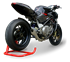 Immagine di TERMINALE HYDROFORM ACCIAIO MV AGUSTA BRUTALE 750 910 2000-2006