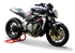 Immagine di TERMINALE HYDROFORM BLACK MV AGUSTA BRUTALE 750 910 2000-2006