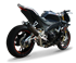 Immagine di TERMINALE EVOXTREME 310 ACCIAIO BLACK APRILIA TUONO V4 R 2011-15