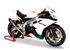 Immagine di TERMINALE EVOXTREME 310 SATIN APRILIA RSV4 2009-2015/TUONO V4 2011-2015
