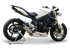 Immagine di SCARICO OMOLOGATO EVOXTREME 260 ACCIAIO TRIUMPH STREET TRIPLE 675 07-12