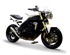 Immagine di TERMINALE HYDROFORM ACCIAIO SATINATO PER TRIUMPH SPEED TRIPLE 1050 2005-2006