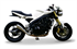 Immagine di TERMINALE HYDROFORM ACCIAIO SATINATO PER TRIUMPH SPEED TRIPLE 1050 2005-2006