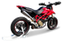 Immagine di TERMINALE EVOXTREME 310 ACCIAIO SATINATO DUCATI HYPERMOTARD 1100 2007-12