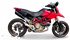 Immagine di TERMINALE EVOXTREME 310 ACCIAIO NERO DUCATI HYPERMOTARD 1100 2007-2012