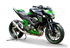 Picture of KAWASAKI Z800 E 2013-2016 HYDROFORM SATIN STAINLESS STEEL SLIP ON