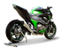 Picture of KAWASAKI Z800 E 2013-2016 HYDROFORM SATIN STAINLESS STEEL SLIP ON