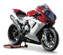 Picture of MV AGUSTA F3 675 800 2011-2020 EVOXTREME 310 SS UPSWEPT SLIP ON EXHAUST