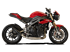 Immagine di TERMINALE RACING EVOXTREME 310 INOX BLACK TRIUMPH SPEED TRIPLE 2016+