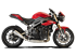 Immagine di TERMINALE RACING EVOXTREME 310 INOX SATINATO TRIUMPH SPEED TRIPLE 2016+