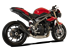 Immagine di TERMINALE RACING EVOXTREME 310 INOX BLACK TRIUMPH SPEED TRIPLE 2016+