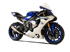 Picture of SATIN STAINLESS STEEL EVOXTREME 260 RACING SLIP ON YAMAHA YZF R1 2015-2017
