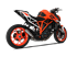 Immagine di TERMINALE GP07 ACCIAIO SATINATO DBK RETE KTM 1290 SUPER DUKE R 2014-16