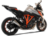 Immagine di TERMINALE EVOXTREME 260 INOX SATIN KTM 1290 SUPER DUKE GT 16-18 RACING
