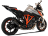 Immagine di TERMINALE EVOXTREME 260 INOX BLACK KTM 1290 SUPER DUKE GT 2016-2018 RACE