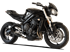 Picture of TRIUMPH STREET TRIPLE 765 17-22 BLACK STEEL EVOXTREME 260 SLIP ON RACING