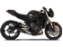 Picture of TRIUMPH STREET TRIPLE 765 17-22 BLACK STEEL EVOXTREME 260 SLIP ON RACING