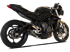 Picture of TRIUMPH STREET TRIPLE 765 17-22 BLACK STEEL EVOXTREME 260 SLIP ON RACING