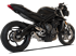 Immagine di TERMINALE RACING GP-07 IN ACCIAIO USCITA AD ANELLO PER TRIUMPH STREET TRIPLE 765 S R RS 2017-2022 