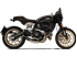 Picture of DUCATI SCRAMBLER 800 2015-2020 BLACK STEEL GP-07 SLIP ON RING DB KILLER