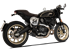 Picture of DUCATI SCRAMBLER 800 2015-2020 BLACK STEEL GP-07 SLIP ON RING DB KILLER