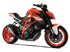 Picture of SILENCER EVOXTREME 260 DX A304 SATIN KTM 1290 SUPERDUKE '14-'15 RACE