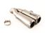 Immagine di DOPPIO TERMINALE GP-07 ACCIAIO BASSO BMW R NINET 2014-2016