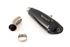Immagine di TERMINALE EVOXTREME 310 SINGOLO BASSO INOX BLACK BMW R NINE T 2014-2016