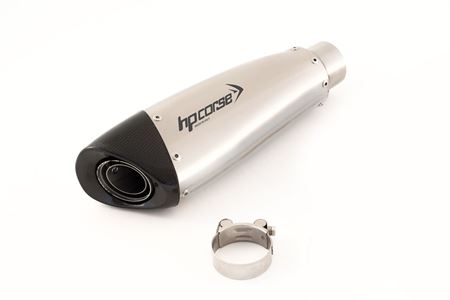 Picture of HP CORSE APPROVED EVOXTREME 260 STAINLESS STEEL SLIP ON WITH CARBON END CAP FOR BMW S1000 R/RR 2009-2014