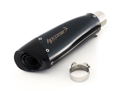 Picture of EVOXTREME 260 APPROVED BLACK STEEL SLIP-ON MUFFLER FOR BMW S1000 R/RR 2009-2014